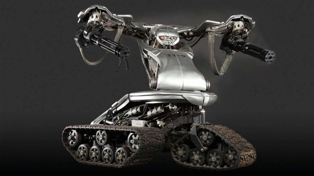 Mattracks Robot in Terminator 3