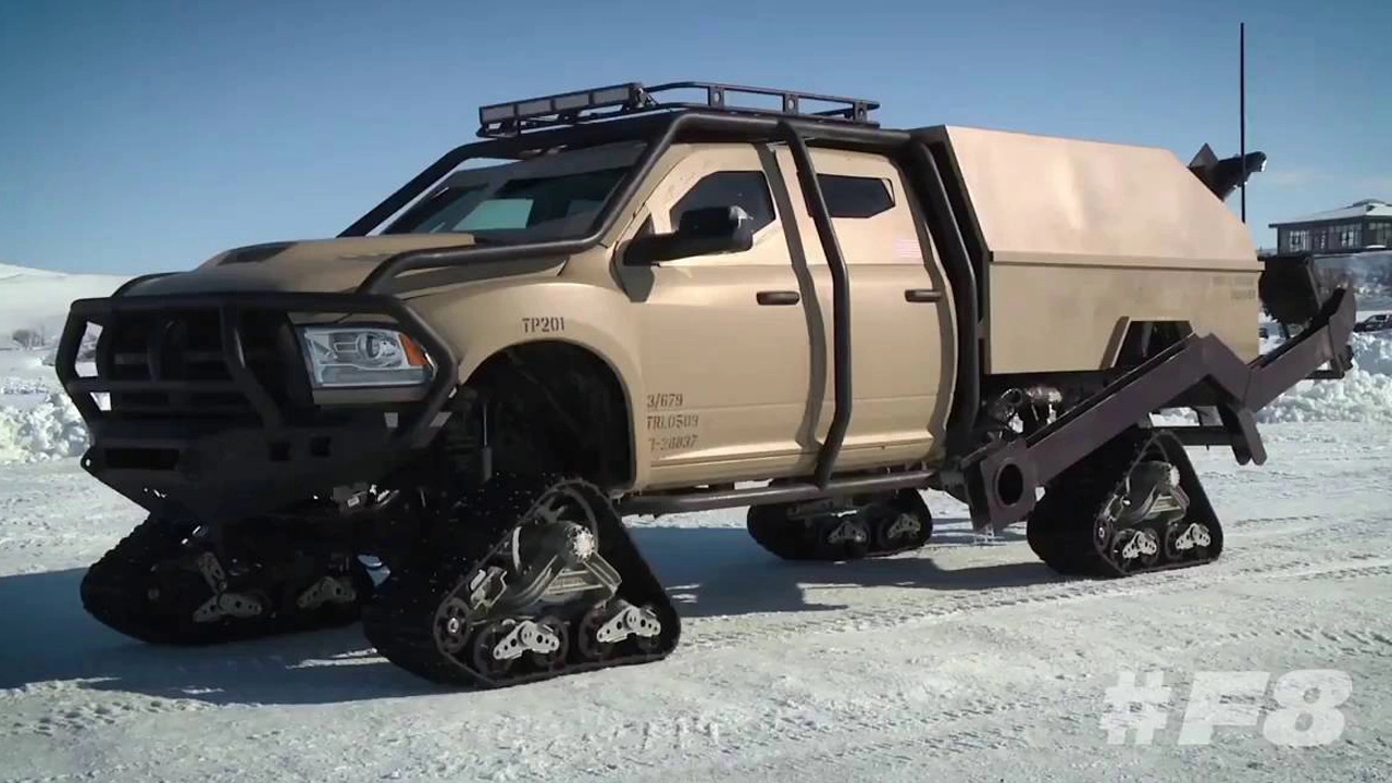 Mattracks in Fate of the Furious