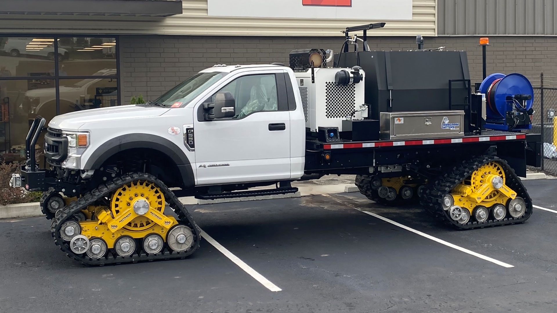 300 Series Tracks on a Ford F-550