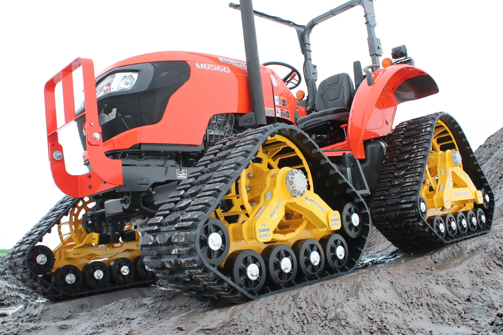 5000 Tracks on a Kubota M8560