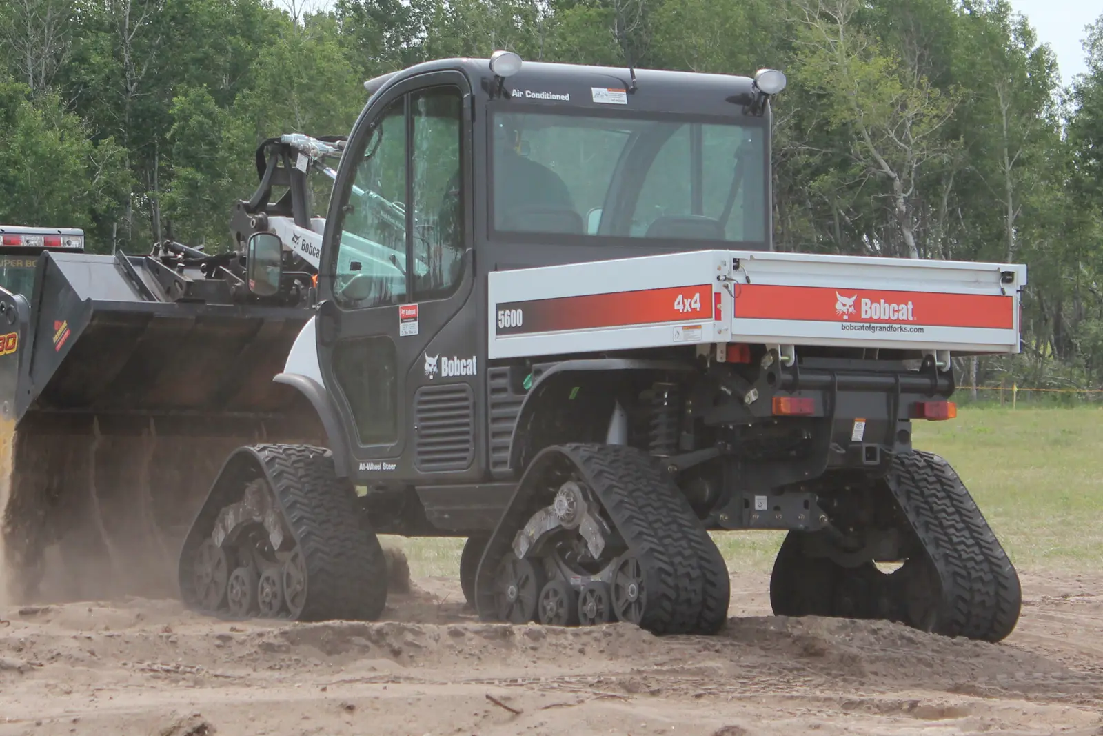 65 Tracks on a Bobcat Toolcat