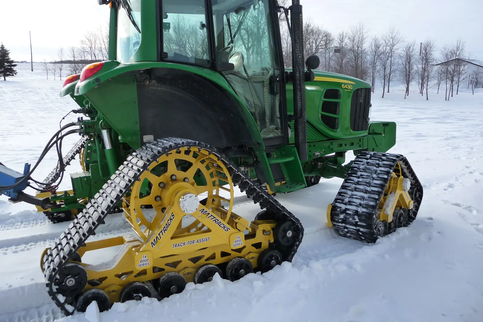 8000 Tracks on a John Deere 6430