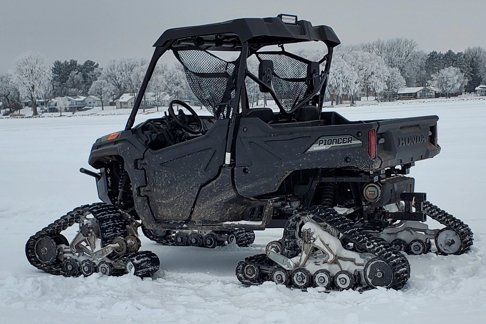 EZ UTV Tracks on a Honda Pioneer 1000