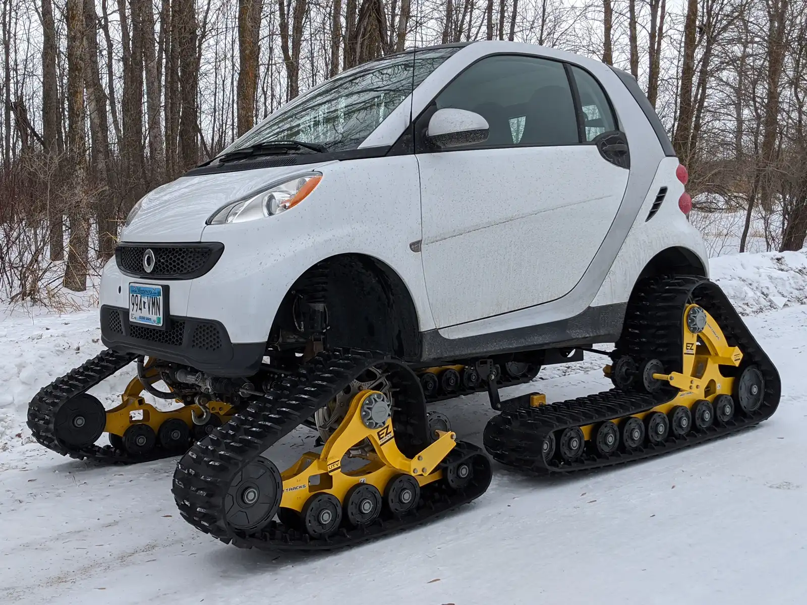 Smart Car on EZ Maxim Tracks