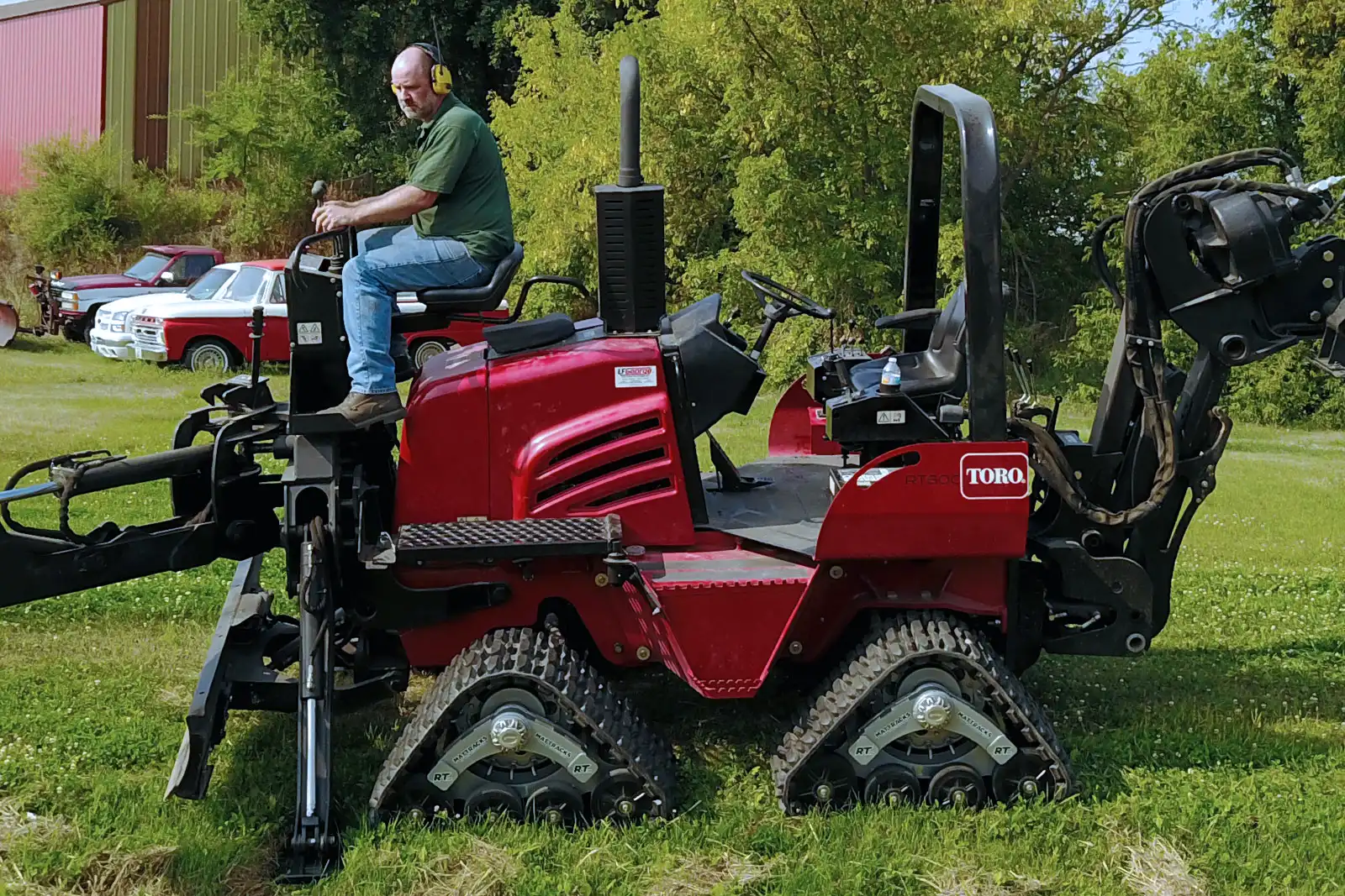 RT suspension detail